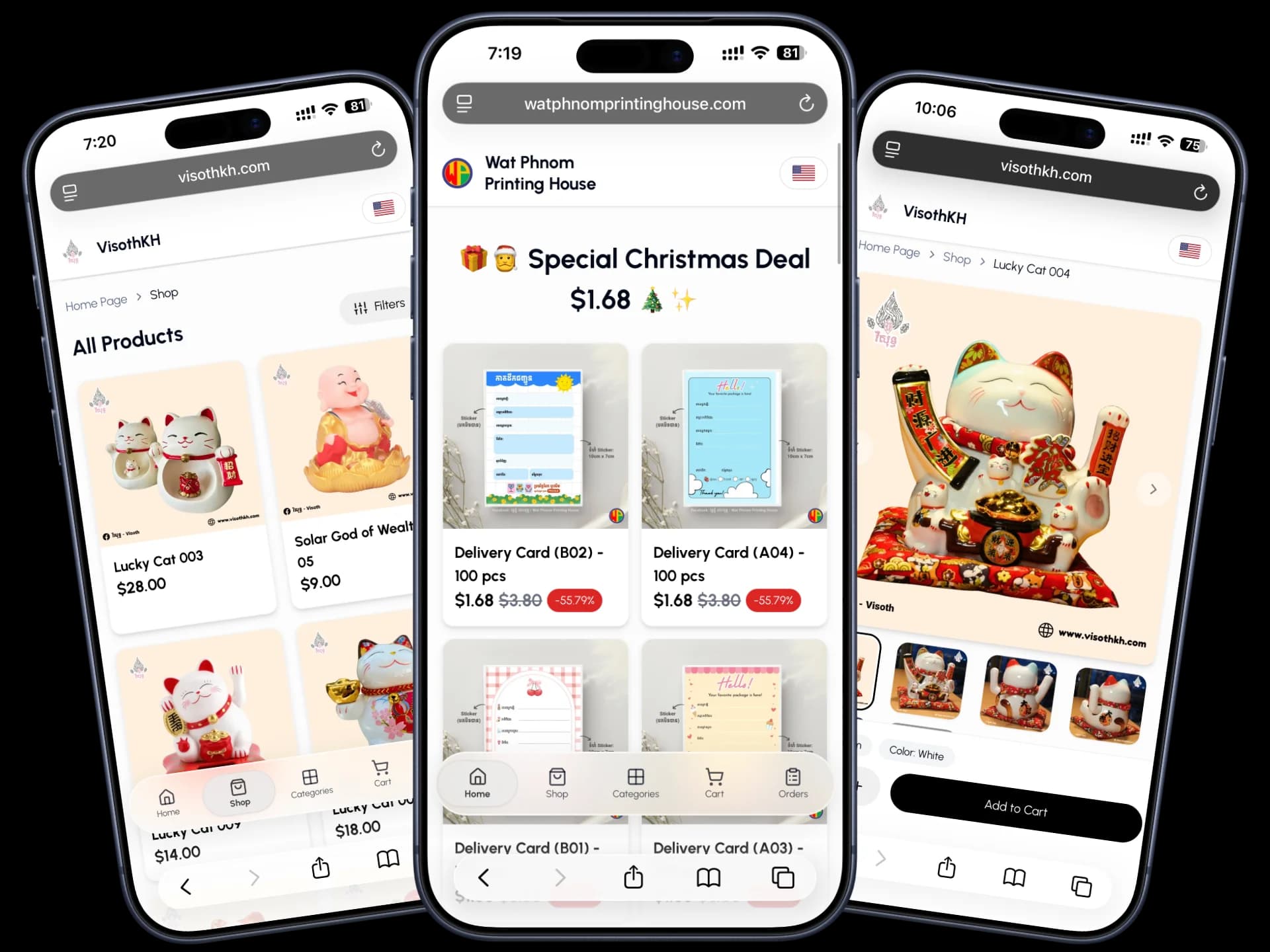 Mobile app portfolio showcase