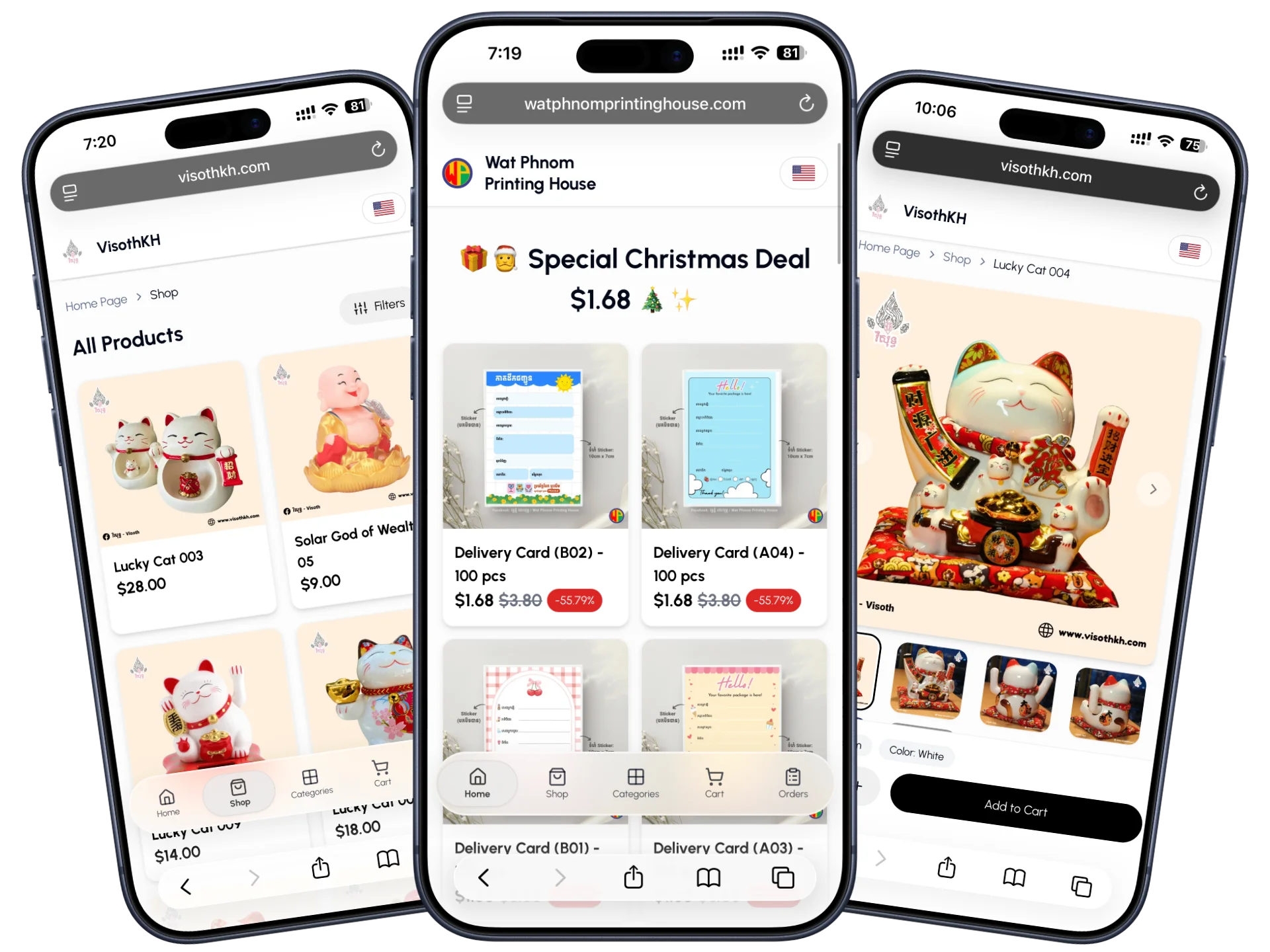 Mobile app portfolio showcase